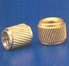 Brass Moulding inserts Staright Brass inserts knurled inserts