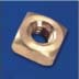 BRASS SQUARE NUTS SQUARE HEAD BOLTS NUTS THREADED FASTENERS 