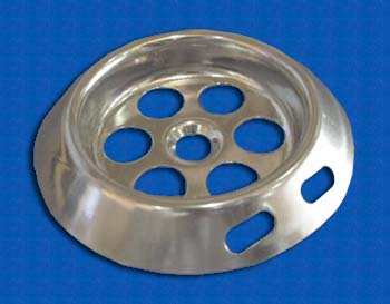 Stainless Steel Grids Strainers Sieves Kitchen Sinks Bath Overflow Grids