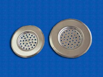 Stainless Steel Grids Strainers Sieves Kitchen Sinks Bath Overflow Grids
