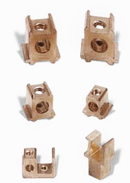 Brass Fuse Contacts HRC Fuse Contacts Brass  Parts HRC Fuse Contacts Parts 